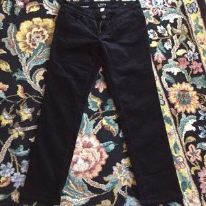 Black Velvet Trousers